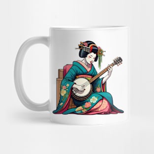 Banjo geisha Mug